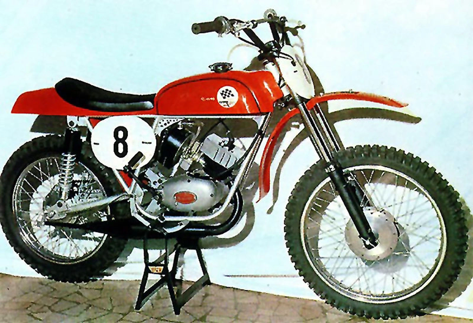 Gori Bimm 1ª moto costruita Mod. Cross Competizione Motore Minarelli 60cc 1967